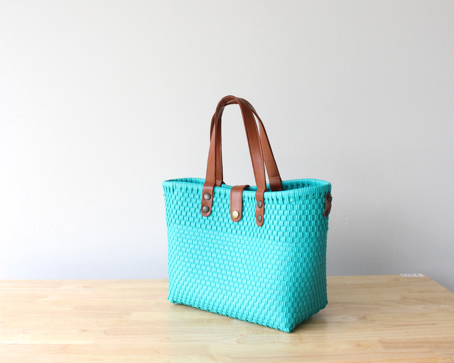 Turquoise Handwoven Purse by MexiMexi