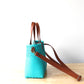 Turquoise Handwoven Purse by MexiMexi