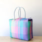 Colorful Plaid Artisan Basket by MexiMexi