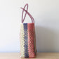 Coral, Gold & Blue Tote Bag by MexiMexi