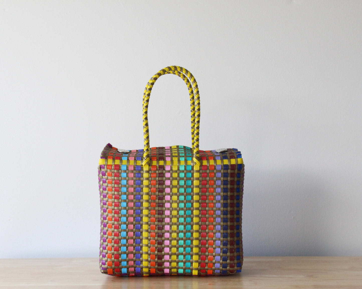 Gold & Colors Handmade Handbag by MexiMexi