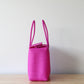 Hot Pink Woven Handbag by MexiMexi