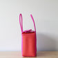 Hot Pink & Orange Woven Handbag by MexiMexi