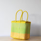 MexiMexi Handbag – Yellow & Blue Woven Tote – Handmade in Mexico