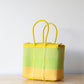 MexiMexi Handbag – Yellow & Blue Woven Tote – Handmade in Mexico