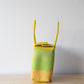 MexiMexi Handbag – Yellow & Blue Woven Tote – Handmade in Mexico
