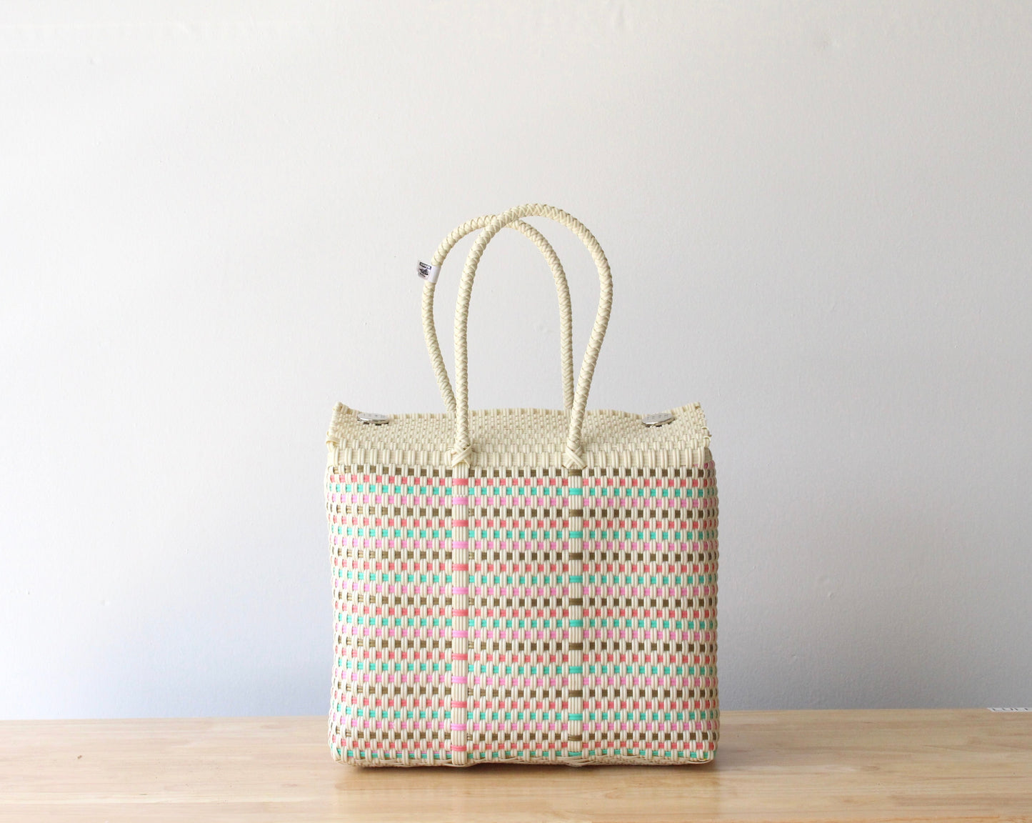 Colorful Beige Handbag by MexiMexi