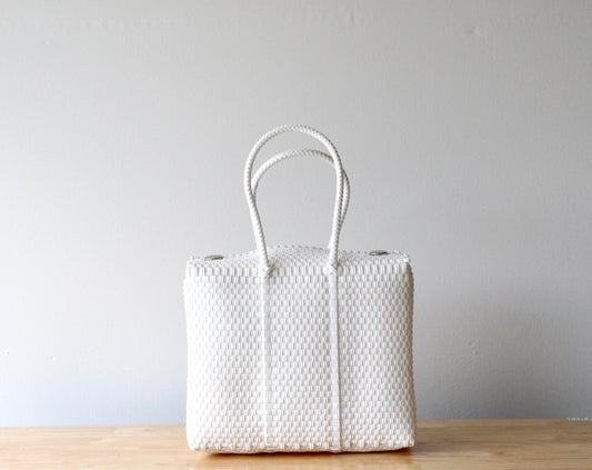 White Handbag by MexiMexi