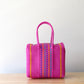 Patterned Pink Handbag by MexiMexi