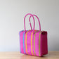 Patterned Pink Handbag by MexiMexi