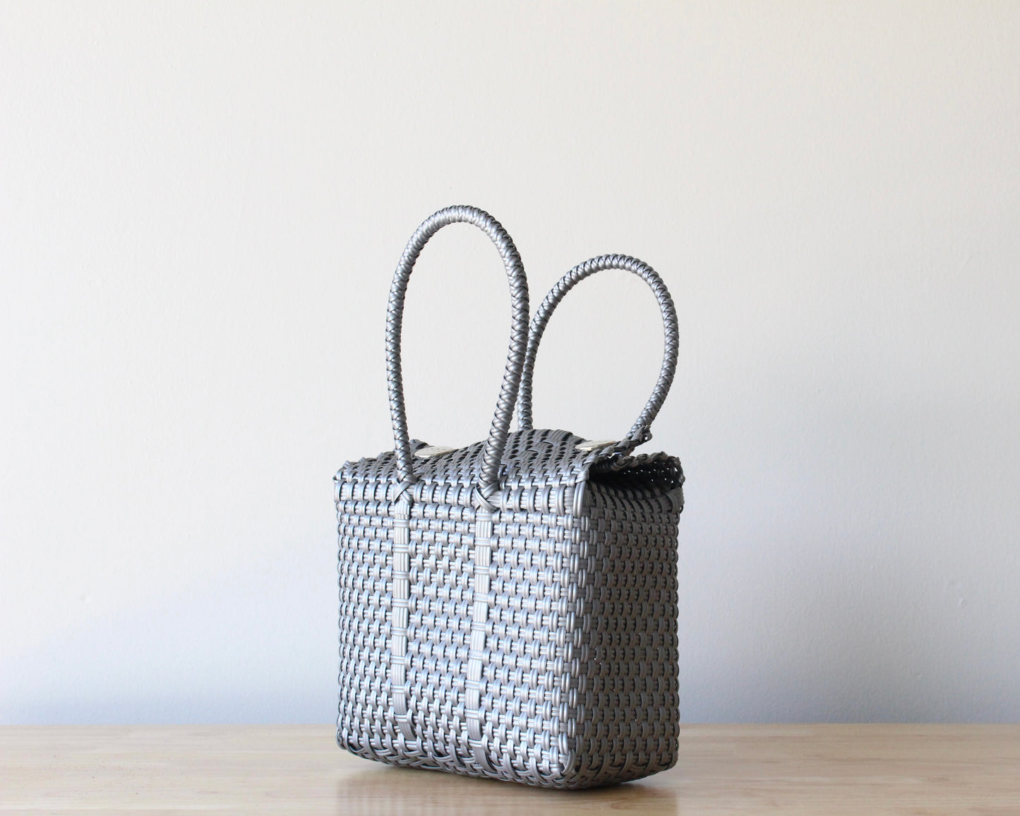 Silver Mini Handbag by MexiMexi