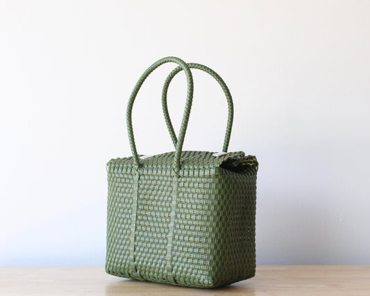 Olive Green Small Handbag by MexiMexi