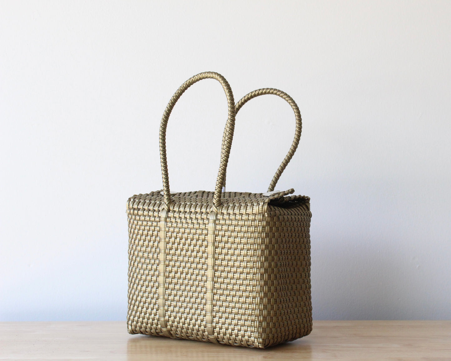 Gold Handbag by MexiMexi