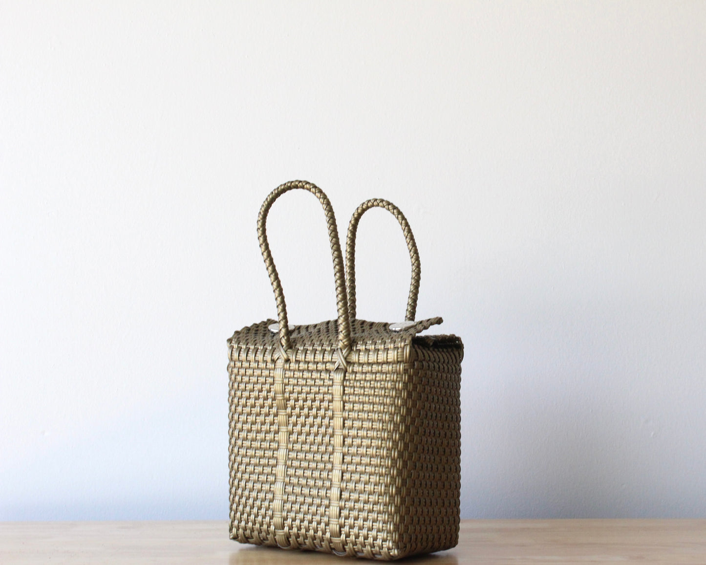 Gold Mini Handbag by MexiMexi