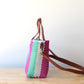 Aqua, Pink & Gold Purse by MexiMexi