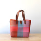 Vibrant Handmade MexiMexi Artisan Bag | Unique, Colorful Design with Leather Handles