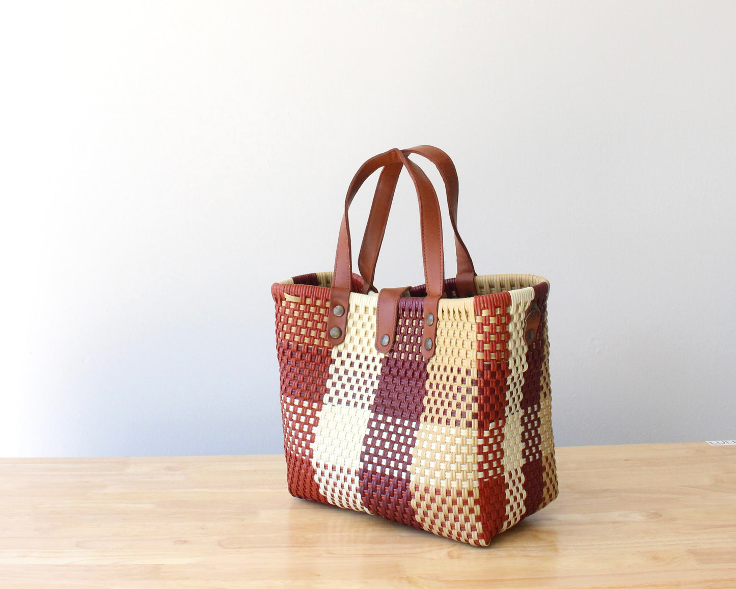 Terracotta & Beige Purse by MexiMexi