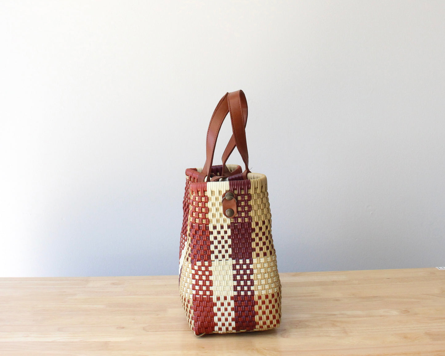 Terracotta & Beige Purse by MexiMexi