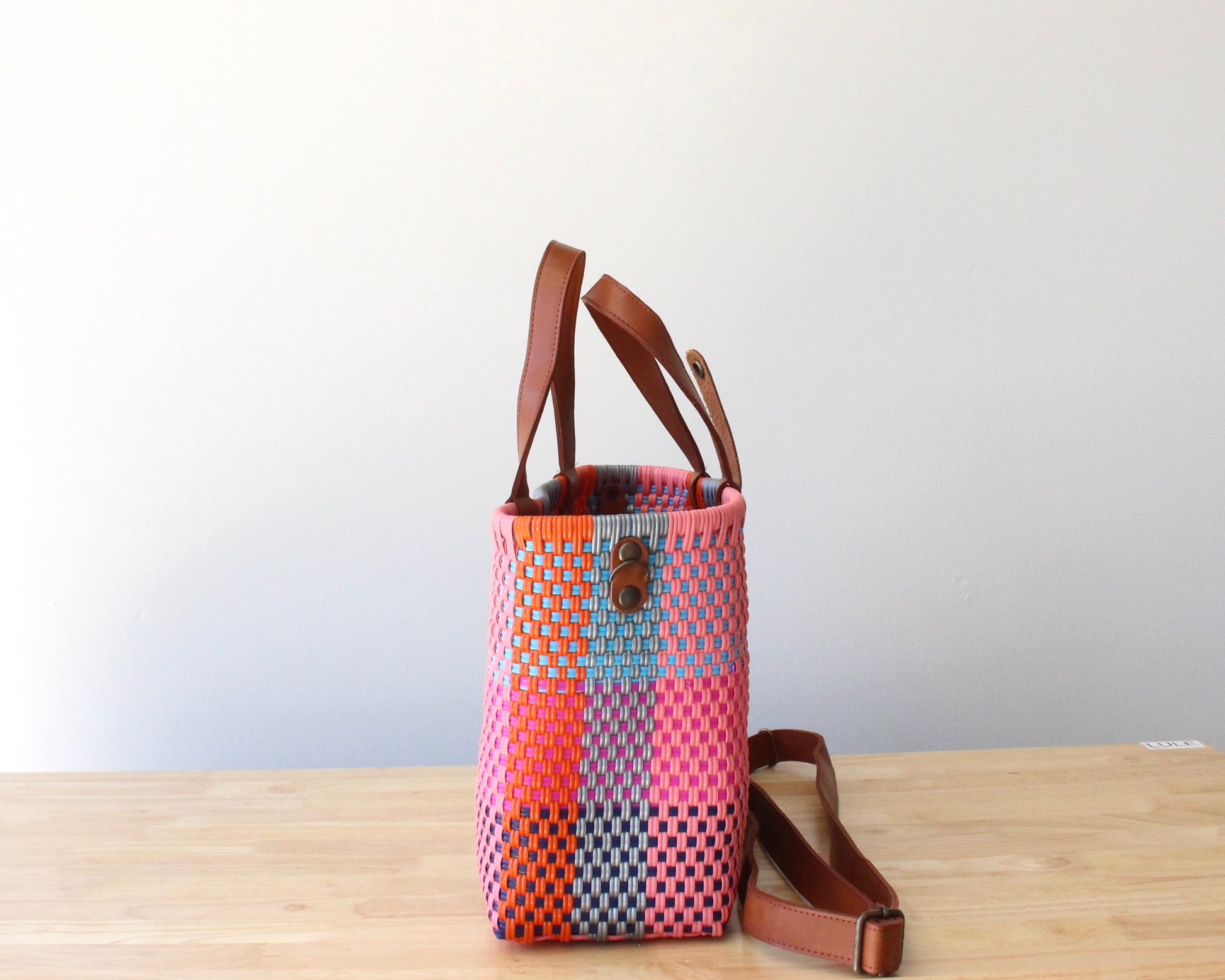 Handcrafted MexiMexi bag made from recycled plastic, a stylish and playful choice for eco-conscious fashion lovers