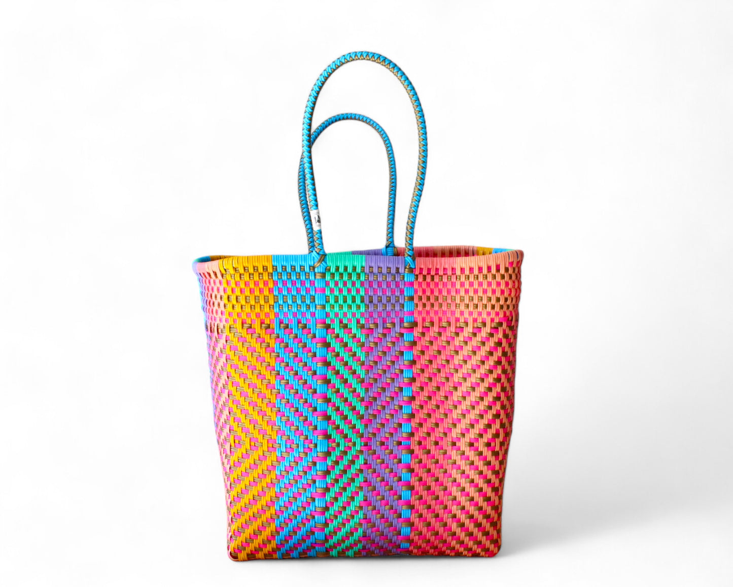 Colorful Mexican Artisan Tote – by MexiMexi