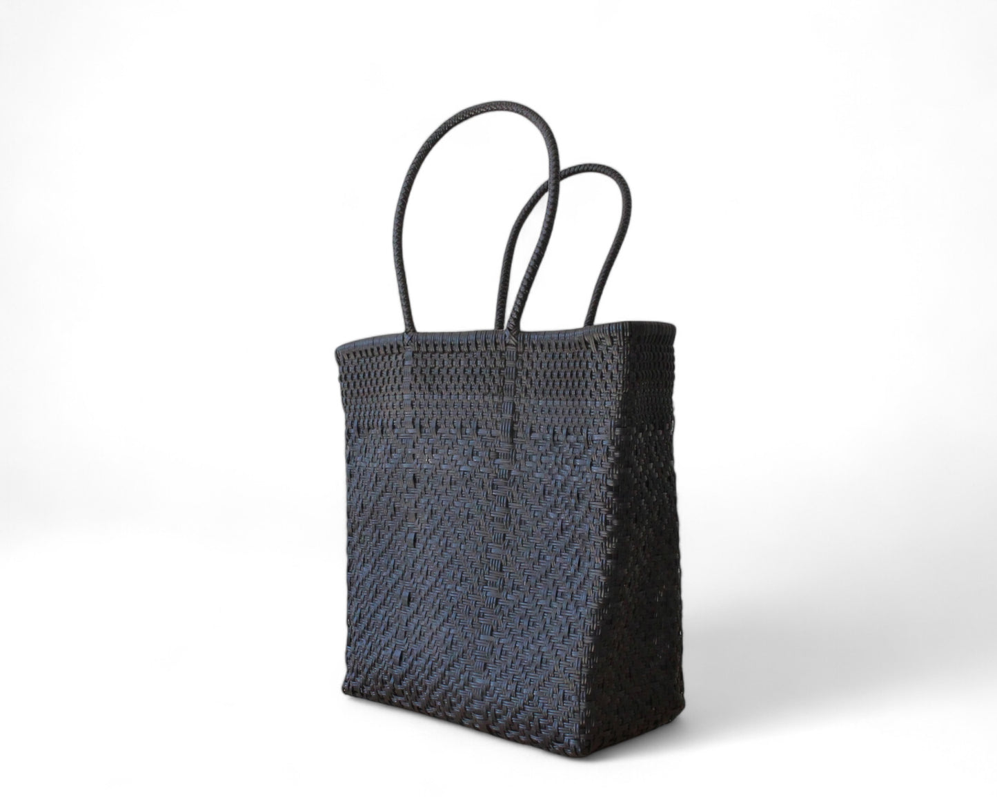 Black Mexican Artisan Tote - by MexiMexi