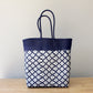 Navy Blue & White MexiMexi Tote