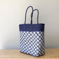 Navy Blue & White MexiMexi Tote