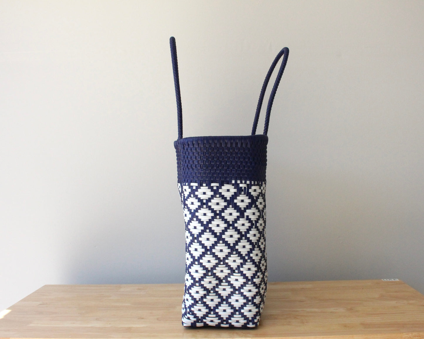 Navy Blue & White MexiMexi Tote