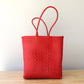 Red Mexican Artisan Tote - by MexiMexi