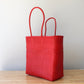 Red Mexican Artisan Tote - by MexiMexi