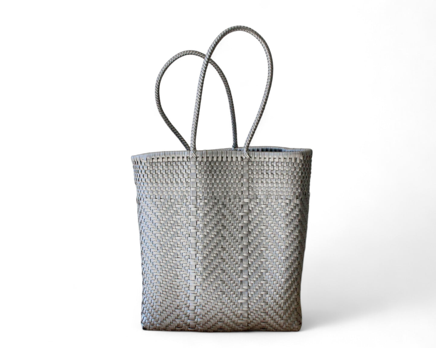 Silver Mexican Artisan Tote – by MexiMexi