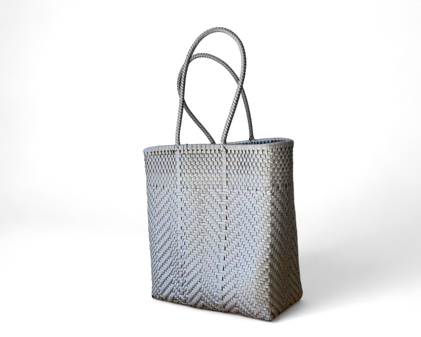 Silver Mexican Artisan Tote – by MexiMexi