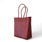 Wine Burgundy Mexican Artisan Tote – by MexiMexi