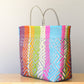 Colorful Diamond Weave Bag Tote