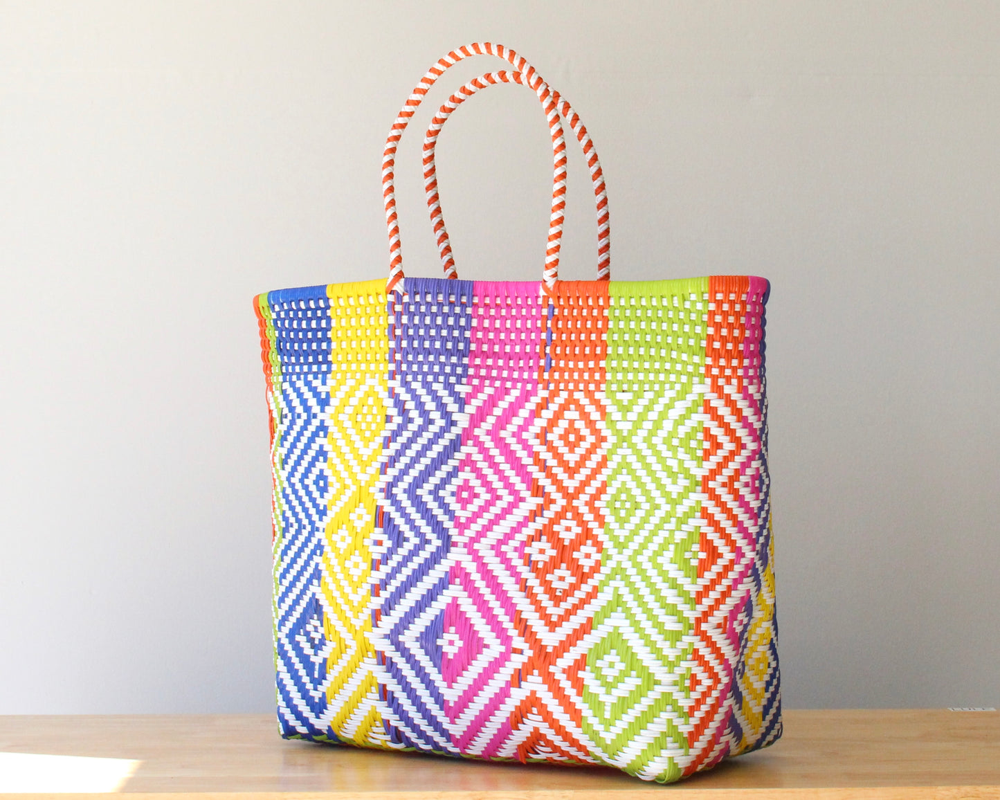 Multicolor Extra Large Tote Bag | Artisan Bag by MexiMexi