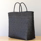 Black Woven Tote Bag by MexiMexi