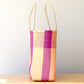 Purple Peach - Extra Large Checkered MexiMexi Tote