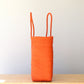 Handwoven Orange Artisan Tote Bag