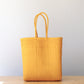 Yellow Handwoven Tote Bag by MexiMexi