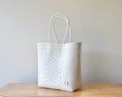 The official and authentic white artisanal tote made in mexico