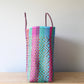 Playa XL Tote – Colors & Gold Diamond Weave