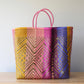 Playa XXL Tote – Sunset Zigzag Diamond Weave