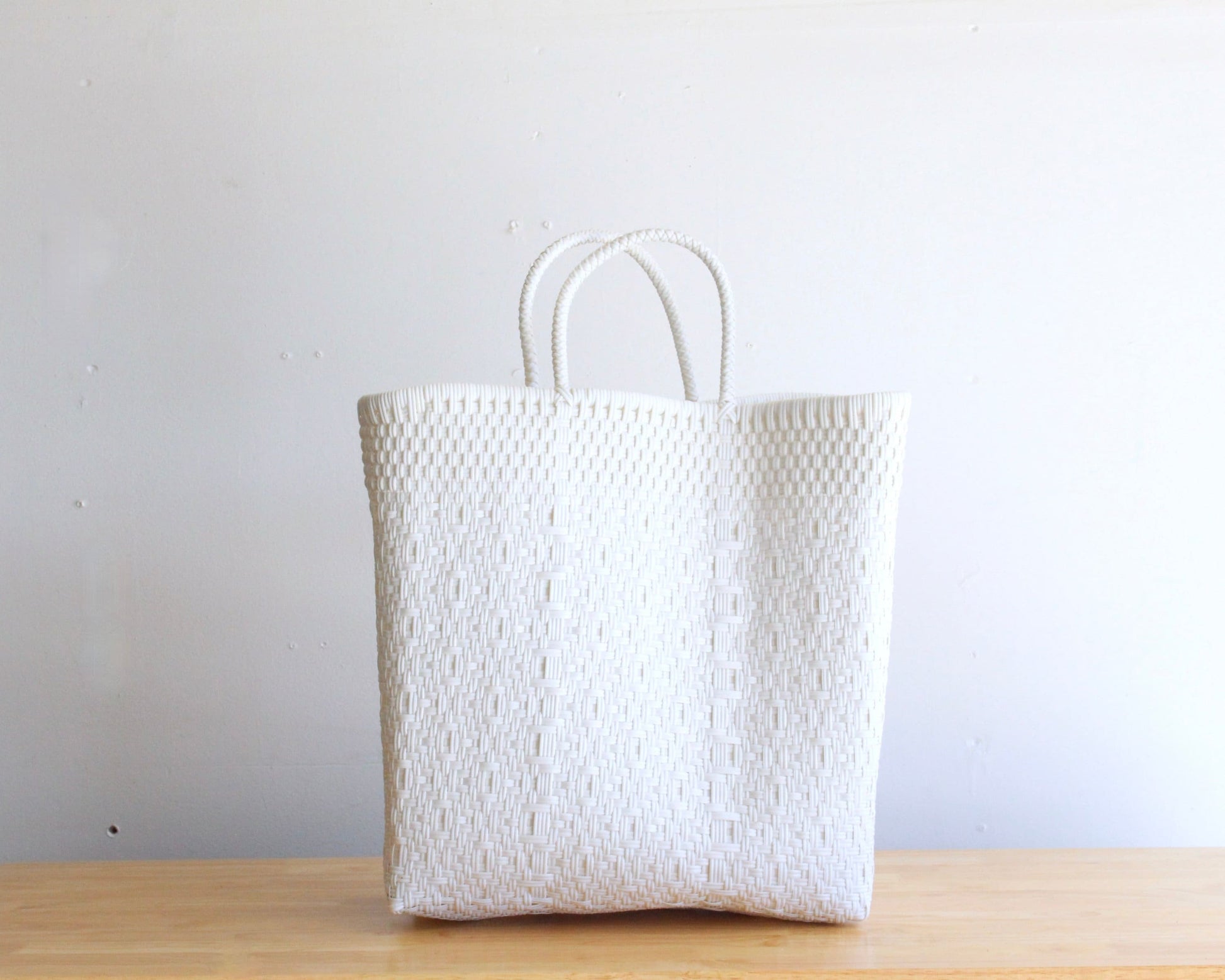 White Tote Bag by MexiMexi