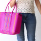 Patterned Pink Handbag by MexiMexi