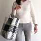 Black & White Tote Bag by MexiMexi