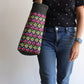 Black with Colors Tote Bag by MexiMexi