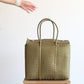 Gold handwoven Handbag by MexiMexi