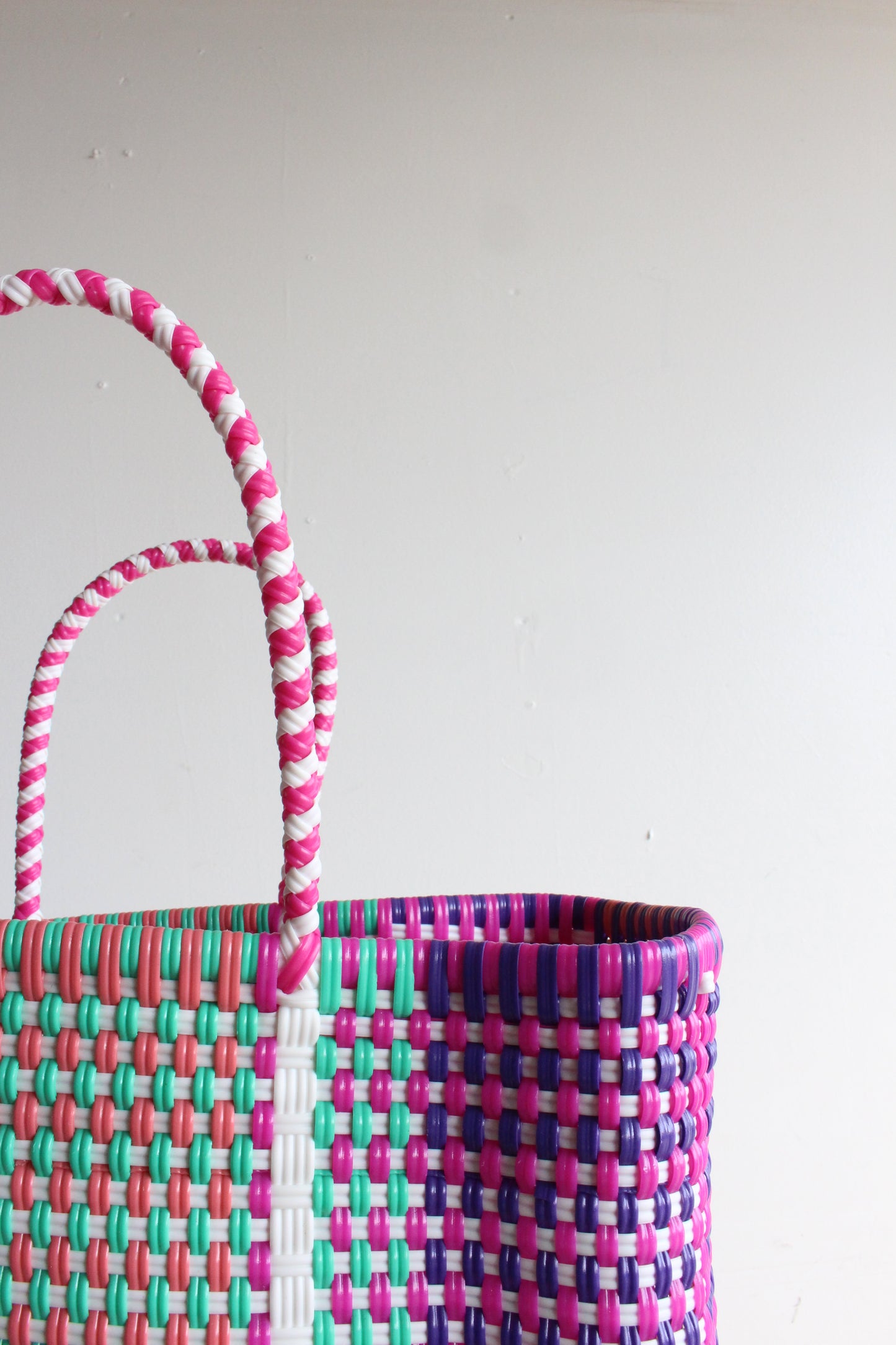 Colorful Handwoven Tote bag by MexiMexi