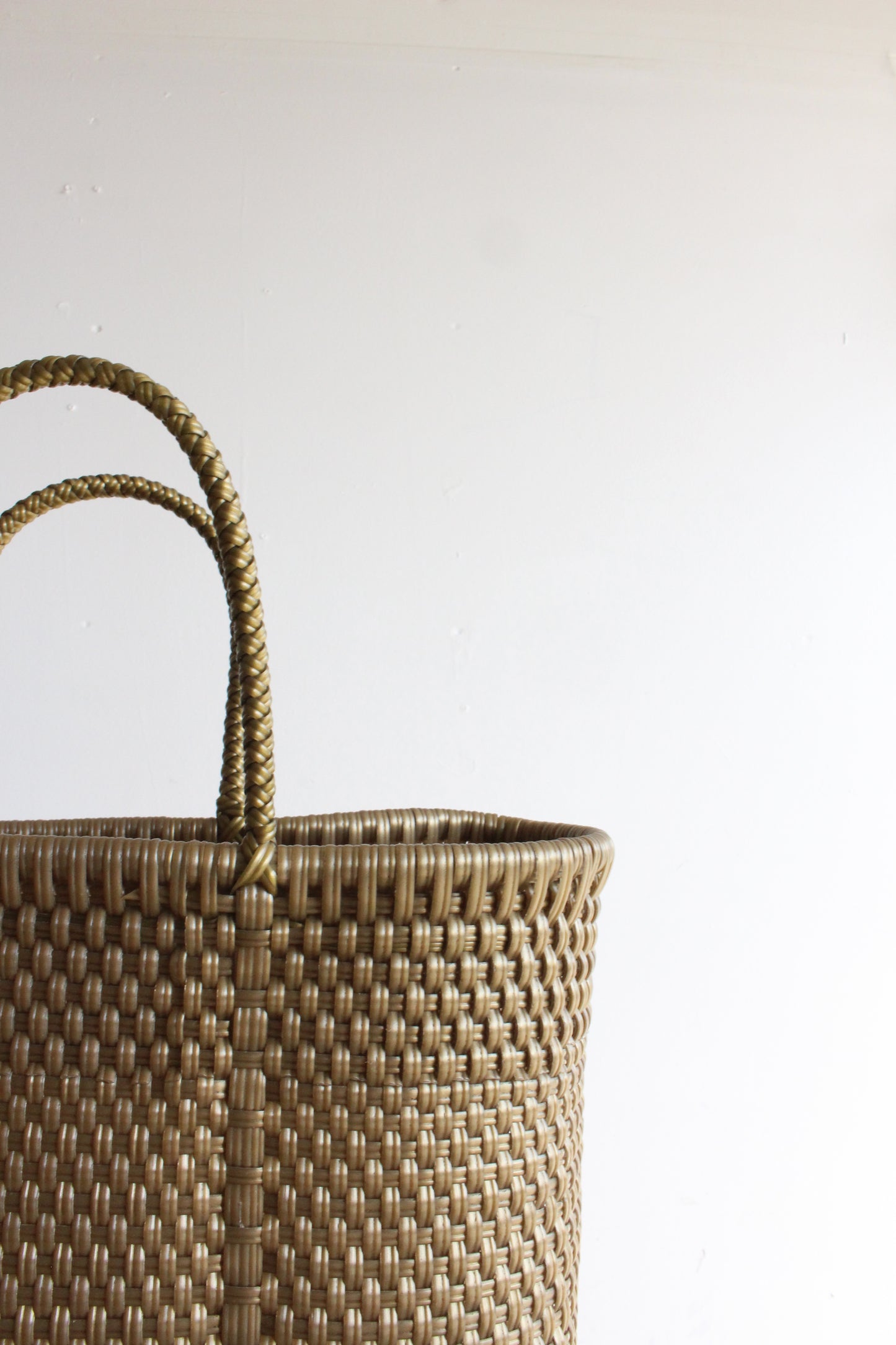 Gold Handwoven Tote bag by MexiMexi