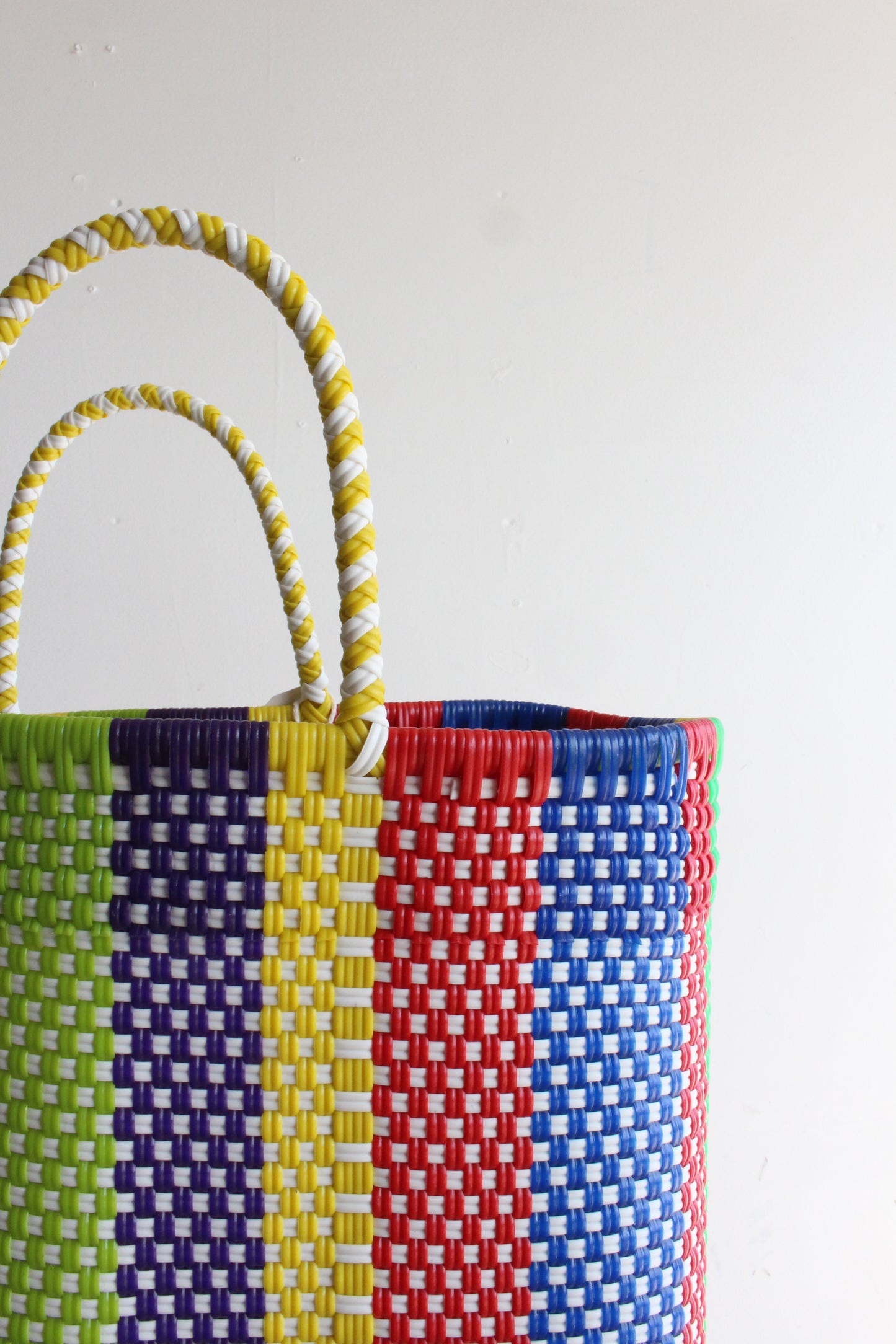 Colorful Handwoven Tote bag by MexiMexi